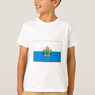 T-shirt International de DRAPEAU du Saint-Marin
