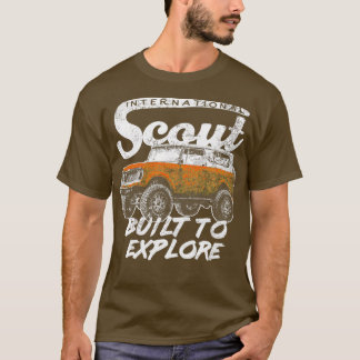 T-shirt International Harvard Scout II style rétro constru