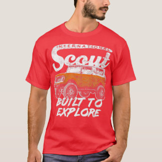 T-shirt International Harvard Scout II style rétro constru