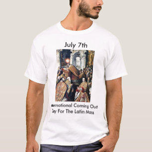 T-shirt International venant jour pour la masse latine