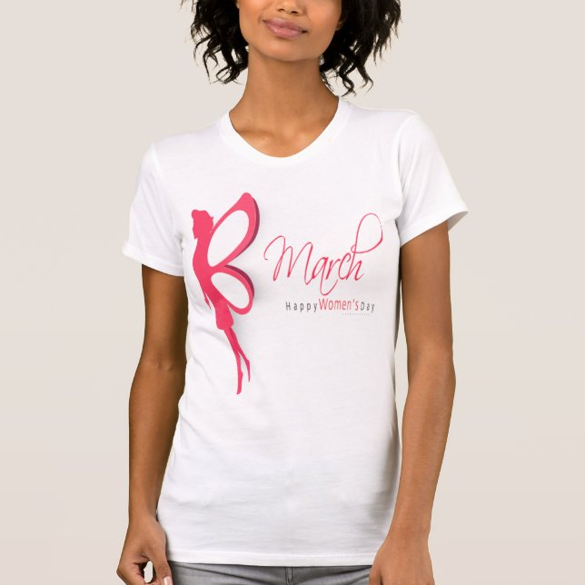 T-shirt International womens day (Devant)