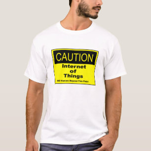 T-shirt Internet des objets IoT Avertissement Signal d'ave