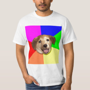 T-shirt Internet Meme de chien de conseil