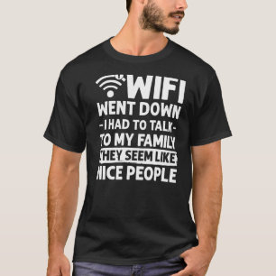 T-shirt Internet Routeur Wifi Mot De Passe Citations Ordin