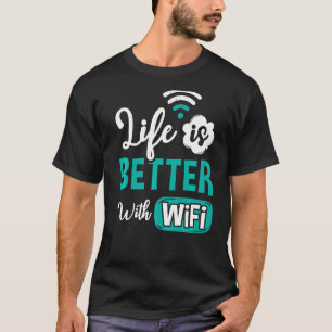 T-shirt Internet Routeur Wifi Mot De Passe Citations Ordin