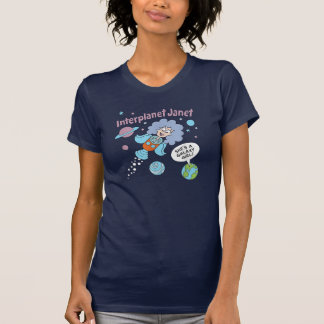 T-shirt Interplanet Janet Retro Shirt