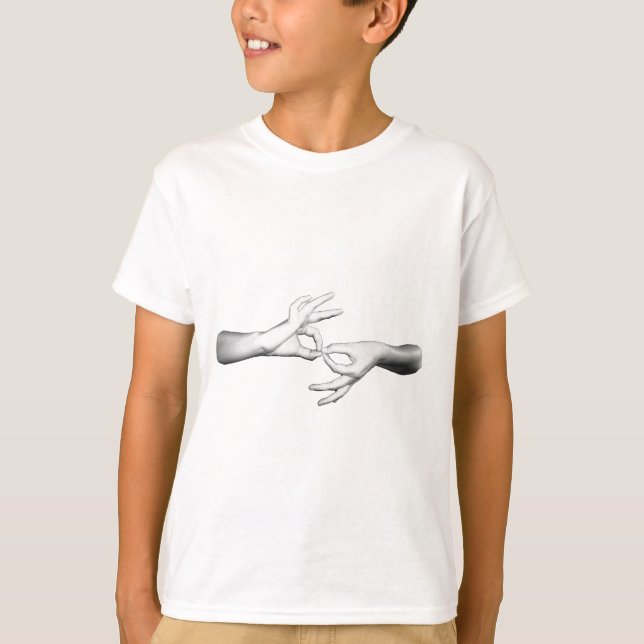 T-shirt Interprète d'ASL (3) (Devant)
