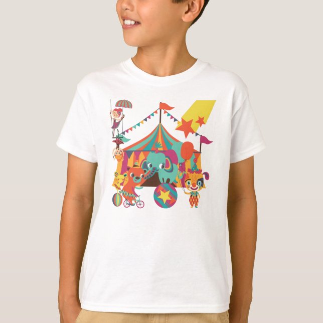 T-shirt Interprètes de cirque (Devant)