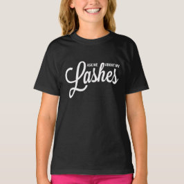 T-shirt Interrogez-moi au sujet de mes mèches - Younique