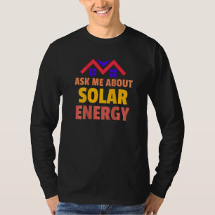 T-shirt Interrogez-moi sur les installateurs d'installatio