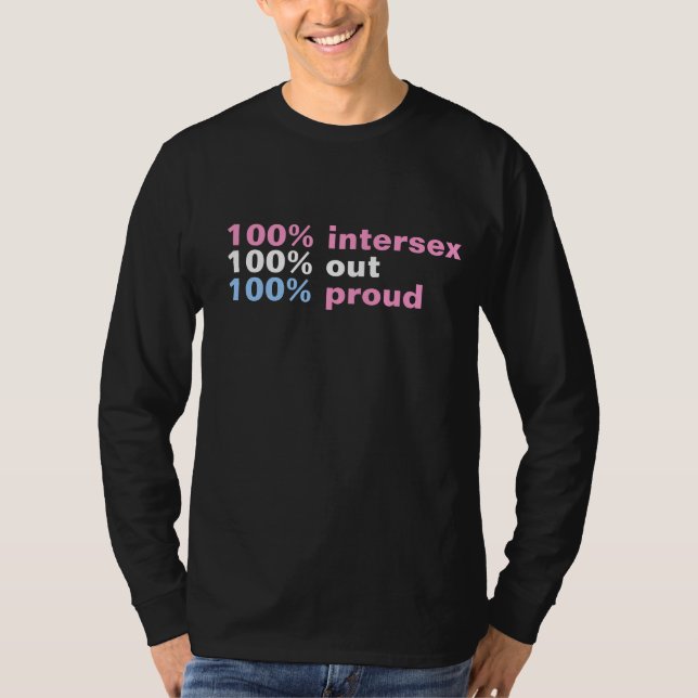 T-shirt Intersex 100% (Devant)