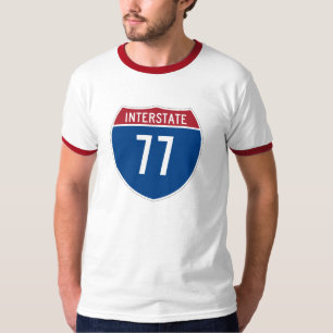 T-shirt Interstate 77