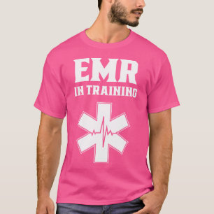 T-shirt Intervenant Médicale D'Urgence Dans La Formation E
