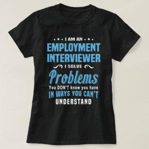 T-shirt Intervieweur sur l'emploi