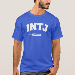 T-shirt INTJ - Cerveau - style d'université