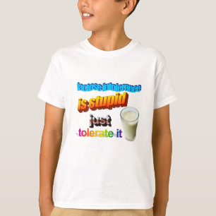 T-shirt Intolérance au lactose