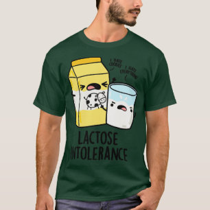 T-shirt Intolérance au lactose Funky Milk Pun 1