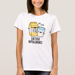 T-shirt Intolérance au lactose Funny Milk Pun