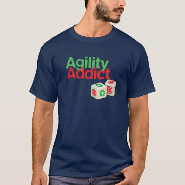 T-shirt Intoxiqué d'agilité (Devant)