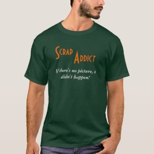 T-shirt intoxiqué de chute