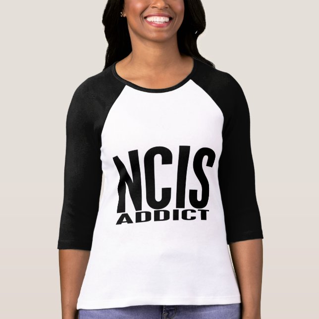 T-shirt Intoxiqué de NCIS (Devant)
