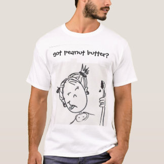 T-shirt Intoxiqués de beurre d'arachide