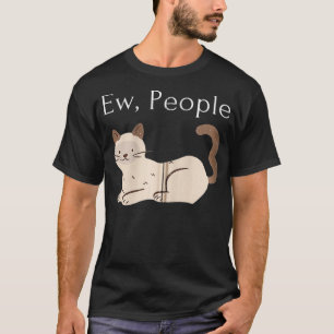 T-shirt Introvert Homebody Chat Propriétaire Ew Personnes