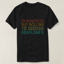 Introverted, mais prêt à discuter des avions amusa