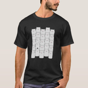 T-shirt Introverti Antisocial Fait Ce Que Je Veux Chat Reg