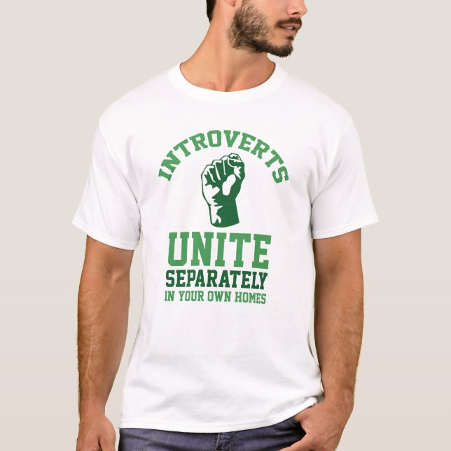 T-shirt Introverties Unite (Devant)
