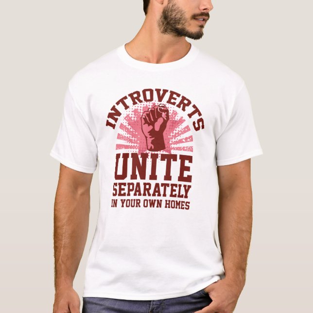 T-shirt Introverties Unite (Devant)