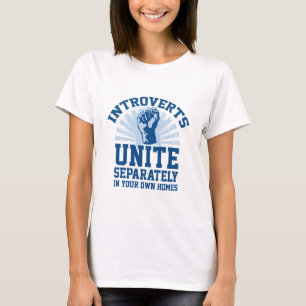 T-shirt Introverts unissent