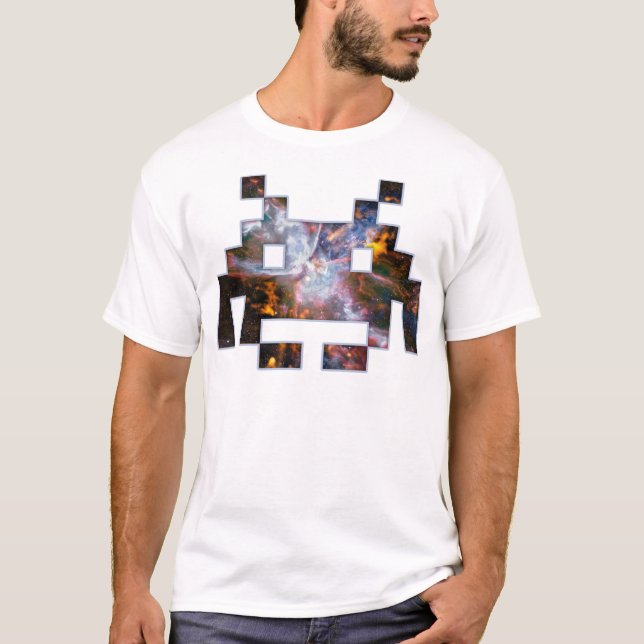T-shirt Invader (Devant)