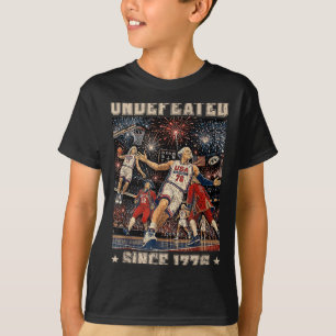 T-shirt Invaincu depuis 1776 Aamerica 4 juillet