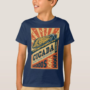 T-shirt Invasion Canada 2024 Lettre Presse