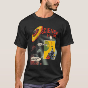 T-shirt Invasion de soucoupes volantes Ufo 1950's Sience F
