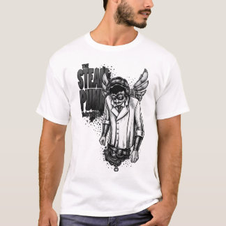 T-shirt Inventeur Steampunk Rétro Futuriste Mécanique