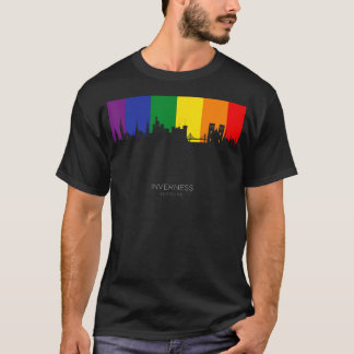 T-shirt Inverness Scotland Travel Souvenir Skyline Cute