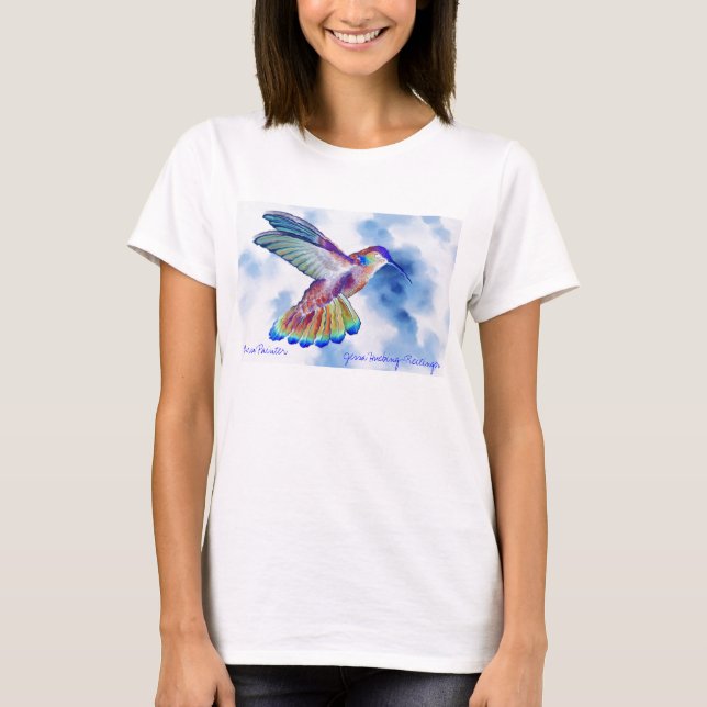 T-shirt inverse de colibri (Devant)