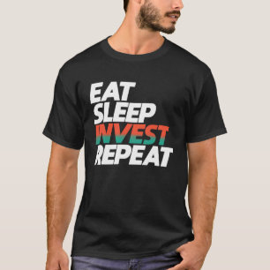 T-shirt Investissement Trading Day Trader Bourse Investo