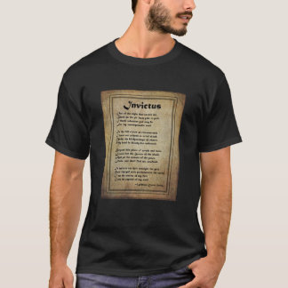 T-shirt Invictus - Maître De Mon Sort