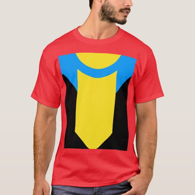 T-shirt Invincible Suit funny girl (Devant)