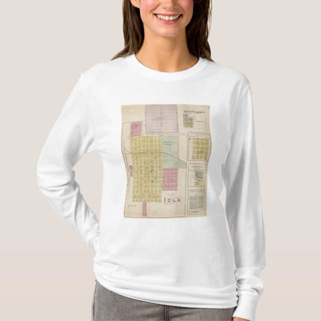 T-shirt Iola, Torrance, et Kellogg, le Kansas (Devant)