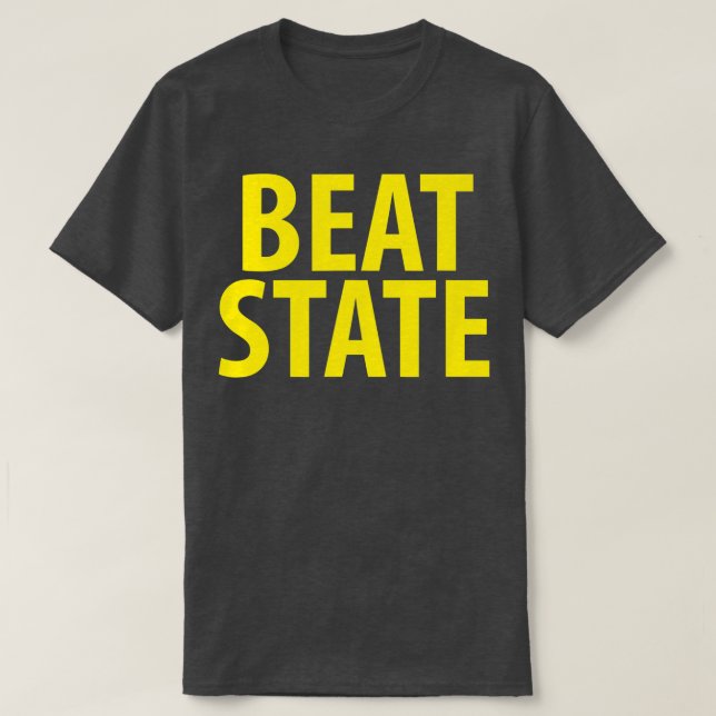 T-shirt Iowa Beat State House Divisé Etat de l'IA (Design devant)
