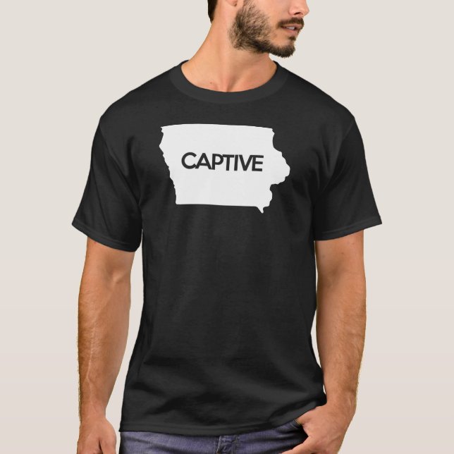 T-shirt Iowa Captive IA (Devant)