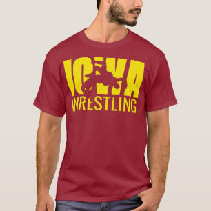 T-shirt Iowa Lutte Freestyle Wrestler Don L'État