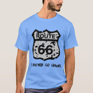 T-shirt Iowa Slang Je préférerais aller Gravel Oversized