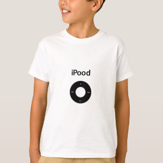 T-shirt IPod charrient le noir d'Ipood