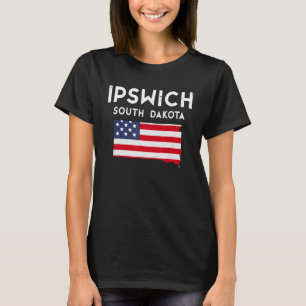 T-shirt Ipswich Dakota du Sud États-Unis Amérique Voyage S