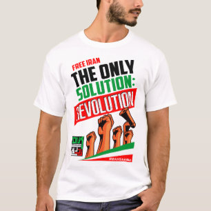 T-shirt IRAN LIBRE femme, vie, liberté